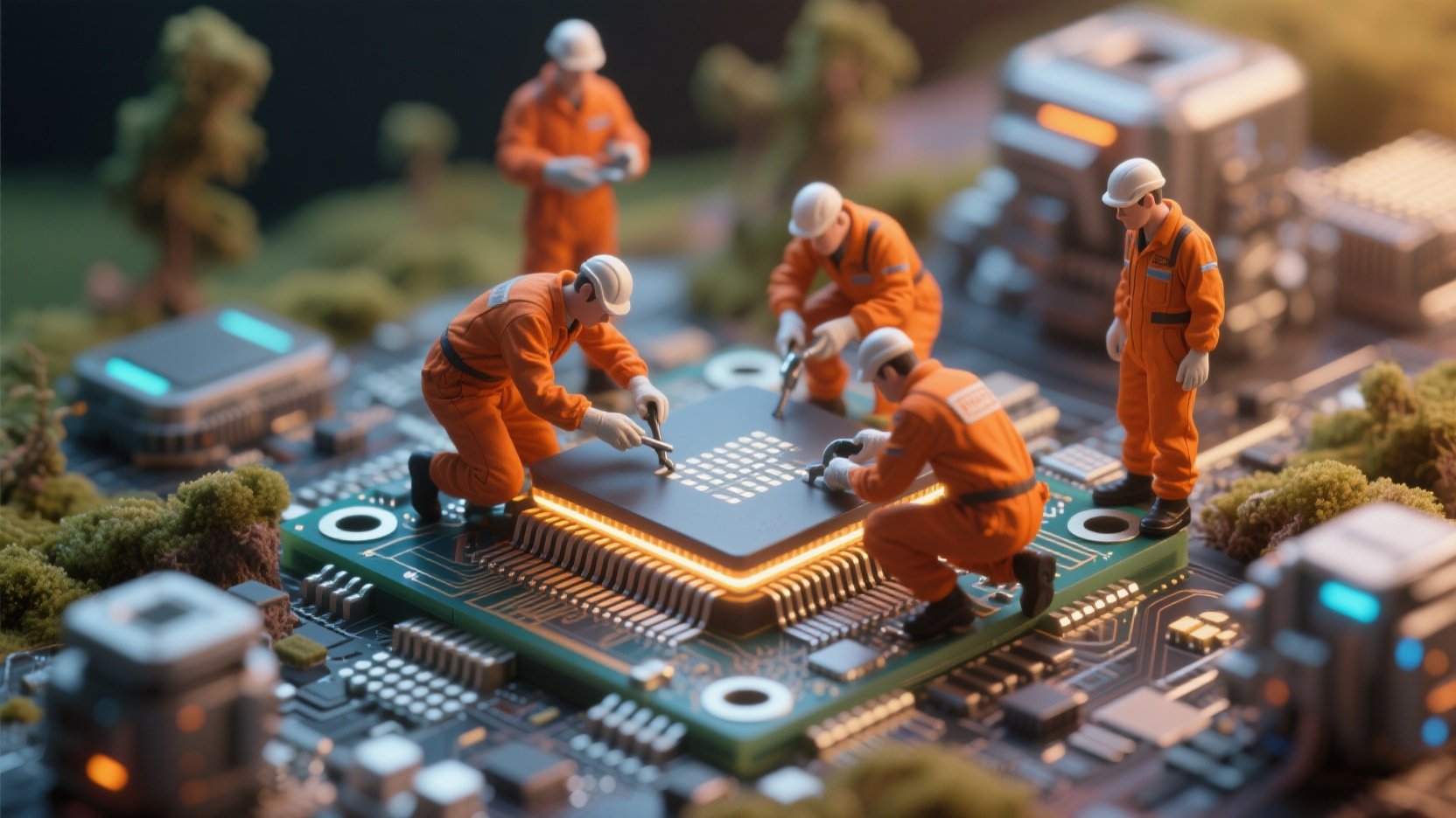 Microscopic world, macro photo...